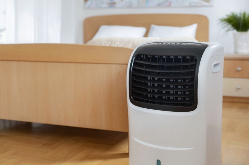Cooling Unit in a Bedroom